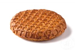 Hornazo tradicional de masa de 1,5kg con rejilla. Hornazo tradicional de salamanca. Jamon, chorizo y lomo. Sin conservantes añadidos. La Hornazeria.